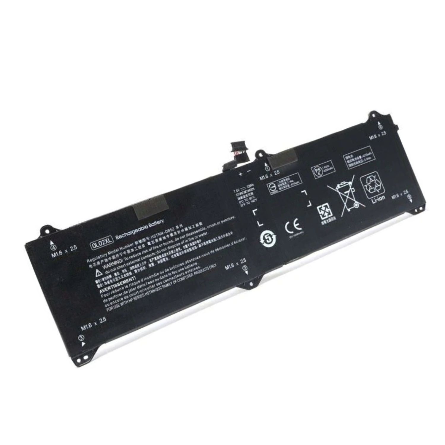 Bater&iacute;a 2c 33wh 4.56ah Lithium-ion Ol02xl image number 0.0